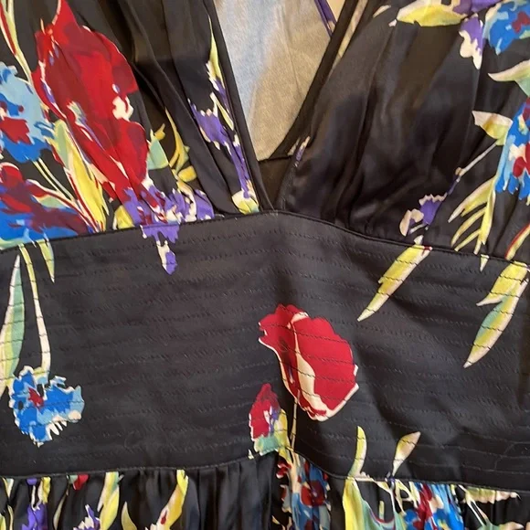 *Last chance--consigning 9/2* NWT Trashy Diva Babydoll Mini Dress in Midnight - Picture 4 of 7